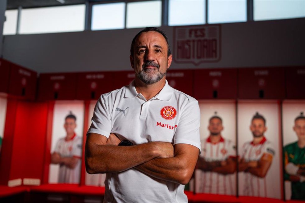 El nuevo entrenador del Girona FC, Quique Álvarez