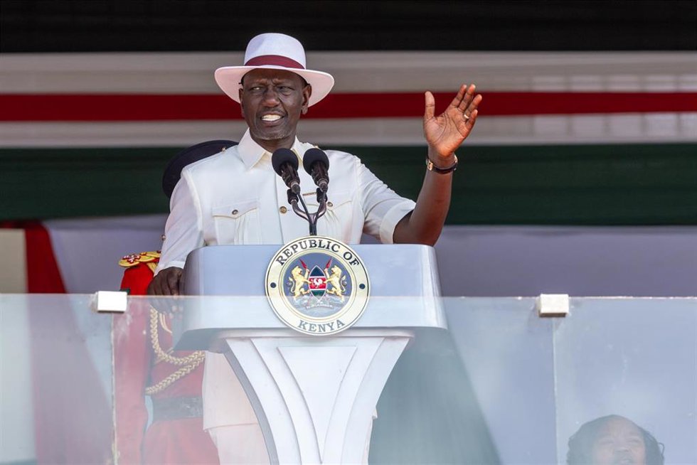 El presidente de Kenia, William Ruto