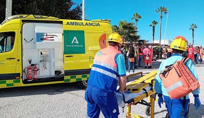 Ambulancia de 061 (imagen de archivo)