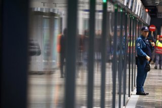 Santiago, 22 de junio 2026. El biministro de Transportes, Telecomunicaciones y Obras Publicas, y el gerente general de Metro, presentan la primera estacion convencional con nuevas puertas de anden. Jonnathan Oyarzun/Aton Chile