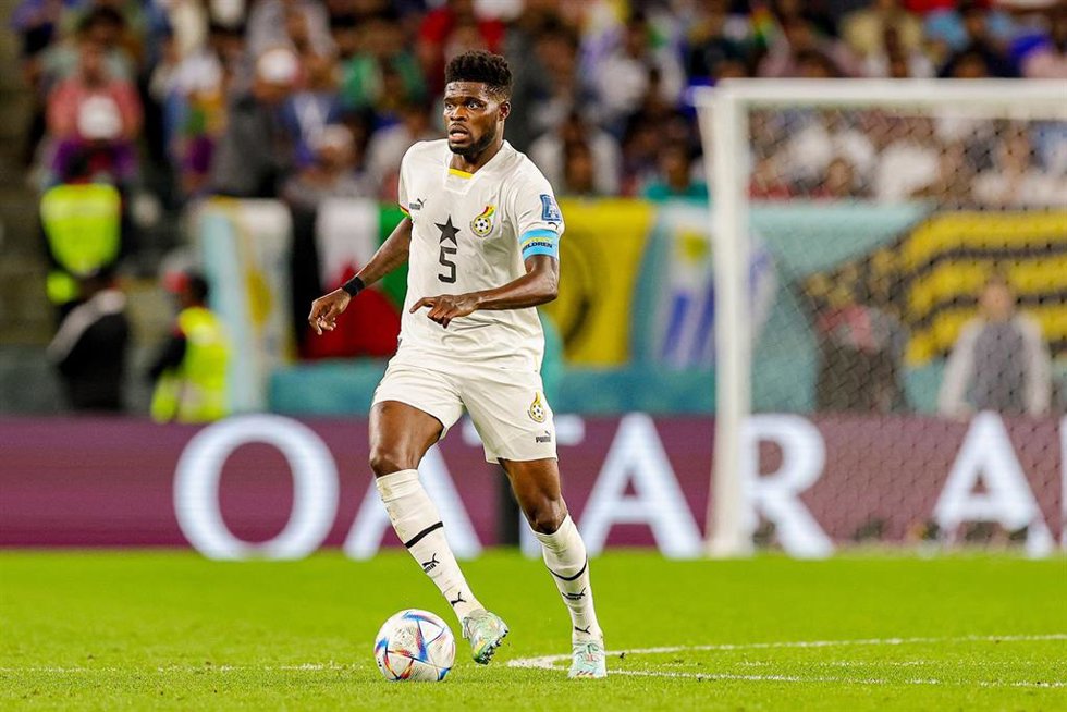 Archivo - Thomas Partey en un partido con la selección de Ghana