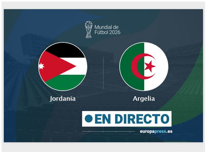Onces Iniciales probables: Jordania - Argelia: resumen y estadísticas del partido de la jornada 2 de Copa Mundial de la FIFA