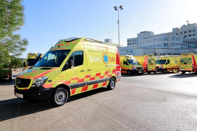 Archivo - Ambulancias del 061
