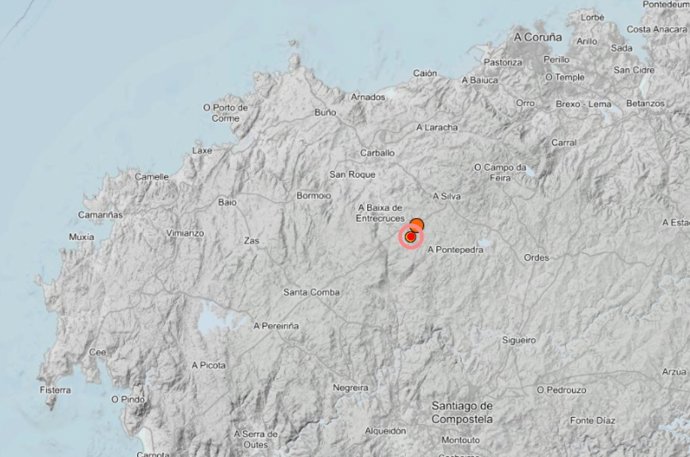 Temblor en Tordoia