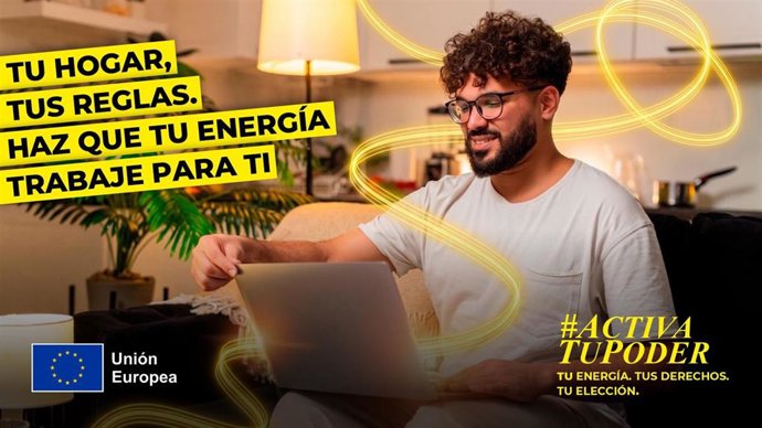 Cartel de la campaña 'Activa tu poder' en España.
