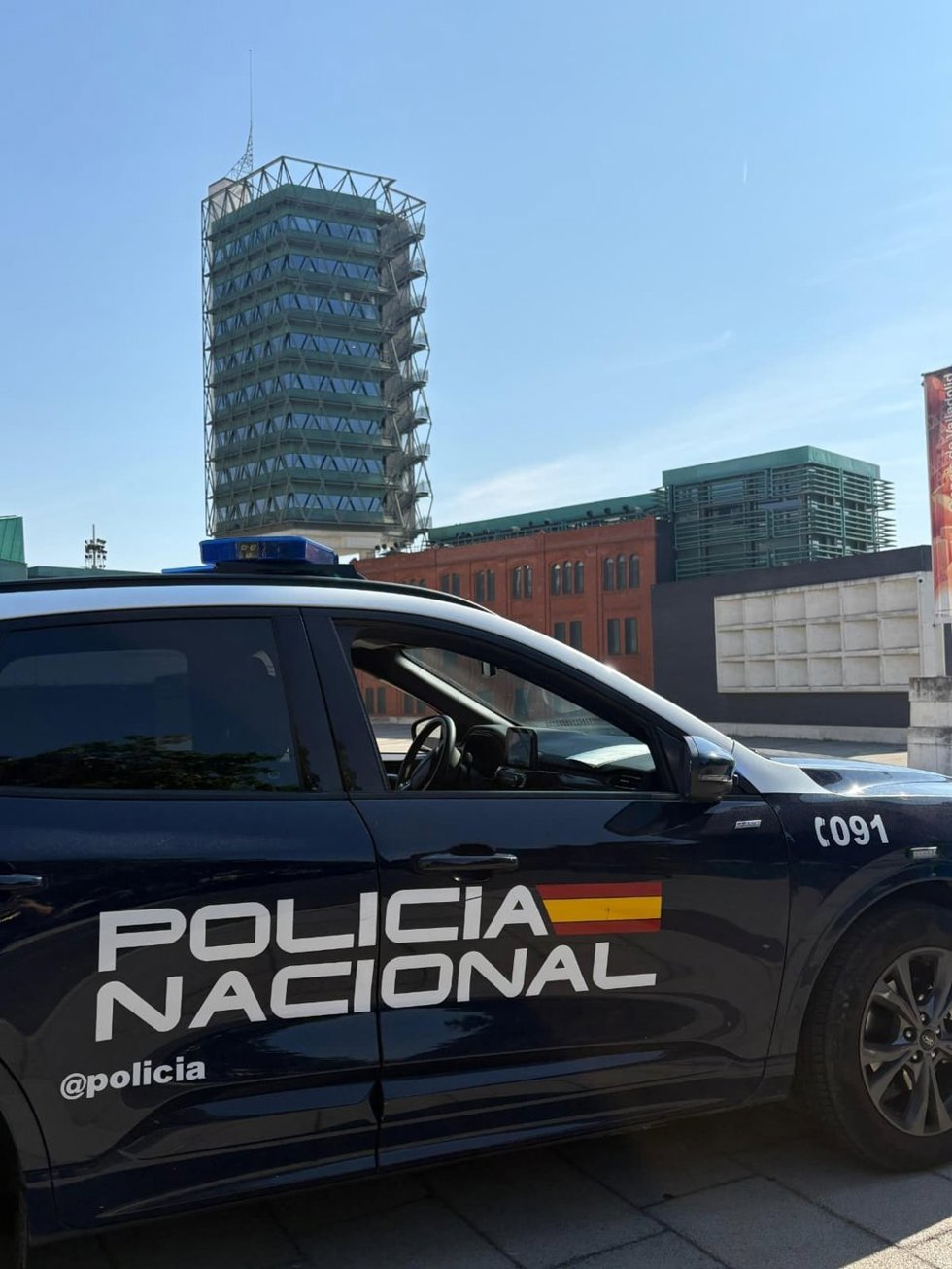 Dotación de la Policía Nacional.