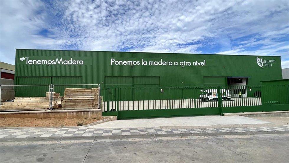 Archivo - Fábrica de Lignum Tech en Cuenca.