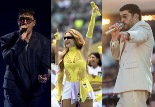 Archivo - Shakira, Quevedo y Bad Bunny, entre las apuestas de Spotify para la Canción del Verano 2026