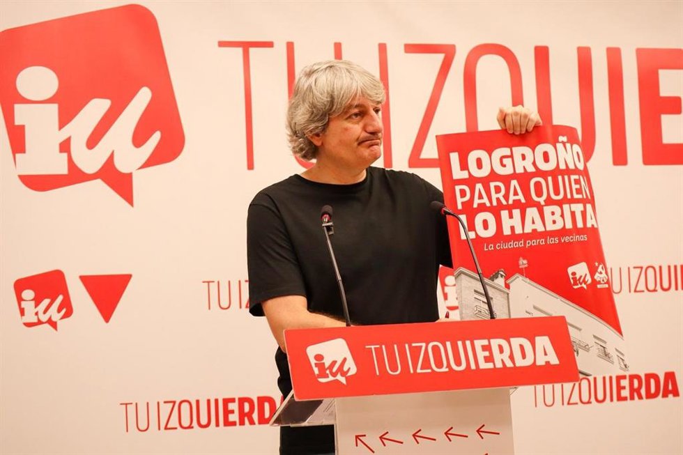 El diputado de IU, Carlos Ollero