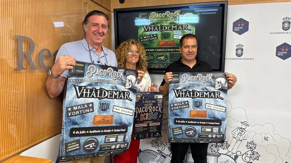 Presentación del Paco Rock en Ciudad Real.