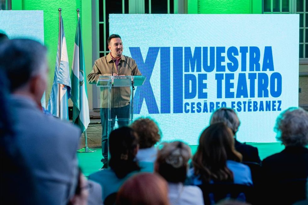 Presentación de la XII Muestra de Teatro para Adultos ‘Cesáreo Estébanez’ de Alcalá de Guadaíra (Sevilla).