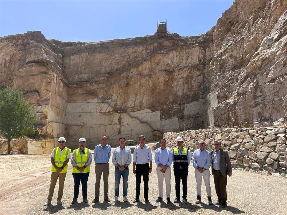 Visita a las canteras de Macael (Almería).