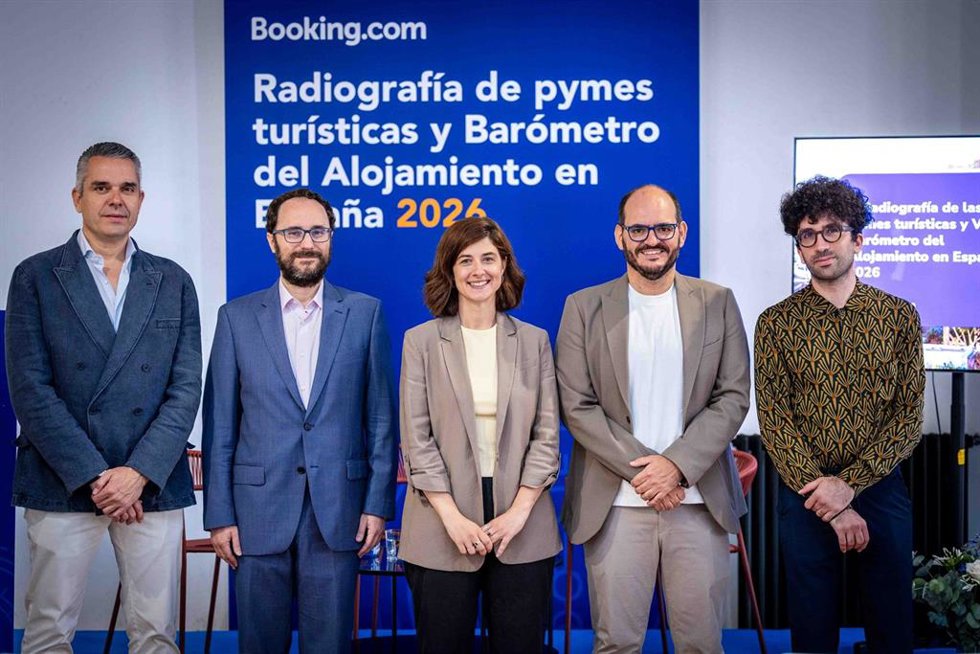 Booking.Com en la presentación de la quinta edición de su Barómetro del Alojamiento en España