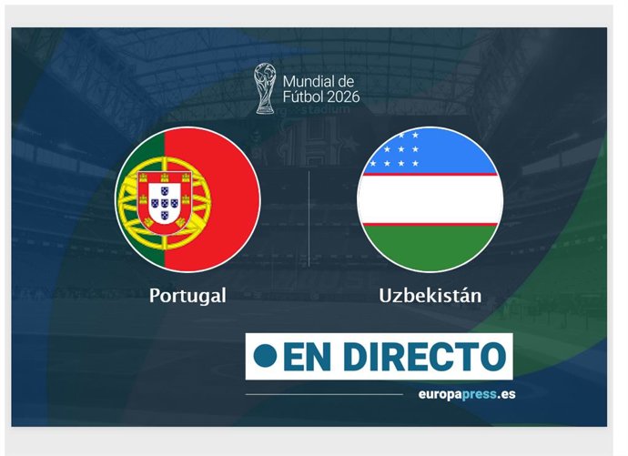 Onces Iniciales probables: Portugal - Uzbekistán: resumen y estadísticas del partido de la jornada 2 de Copa Mundial de la FIFA