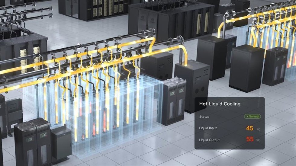 Sistema de refrigeración en los centros de datos con Nvidia Rubin