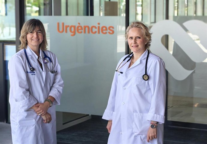 Profesionales del servicio de Urgencias de Vithas Barcelona