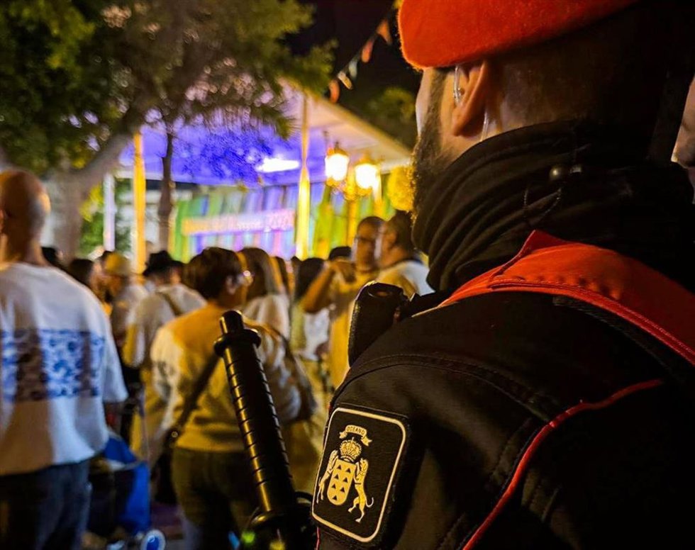 Agente de la Policía Canaria