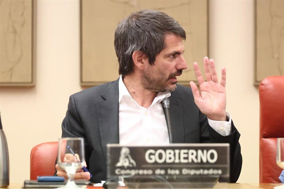 El ministro de Cultura, Ernest Urtasun, comparece ante la Comisión de Cultura, en el Congreso de los Diputados, a 23 de junio de 2026, en Madrid (España). Urtasun comparece a petición propia para informar de los avances y retos del Ministerio de Cultura.