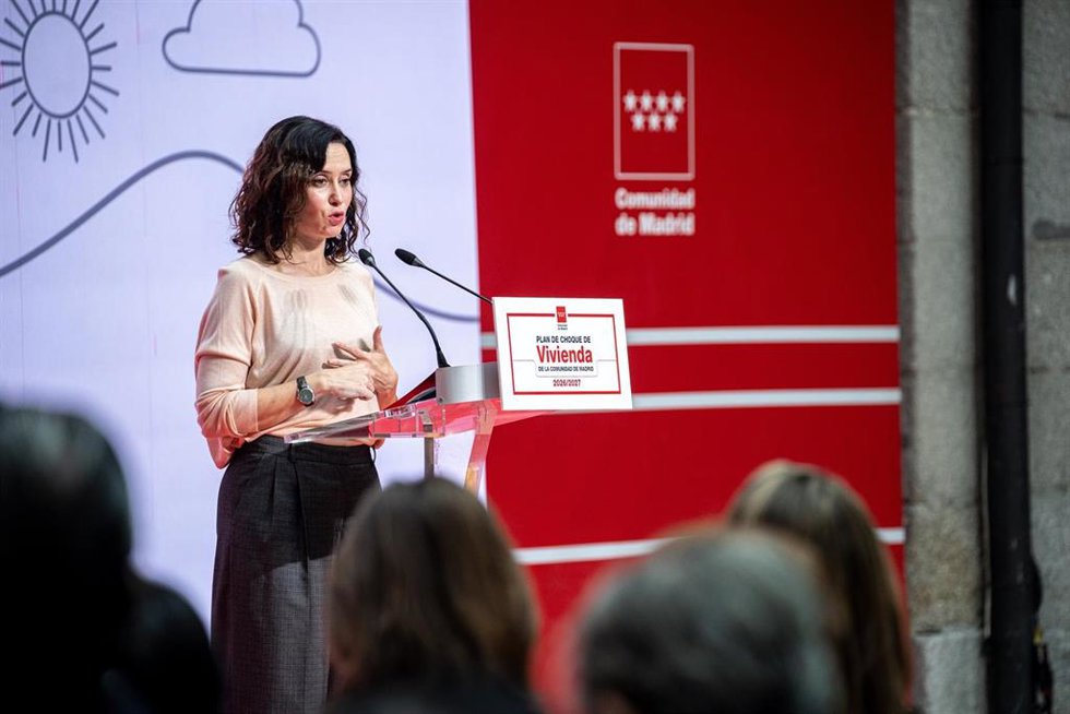 Archivo - La presidenta de la Comunidad de Madrid, Isabel Díaz Ayuso