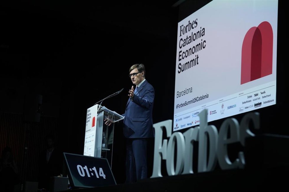 Illa en su discurso