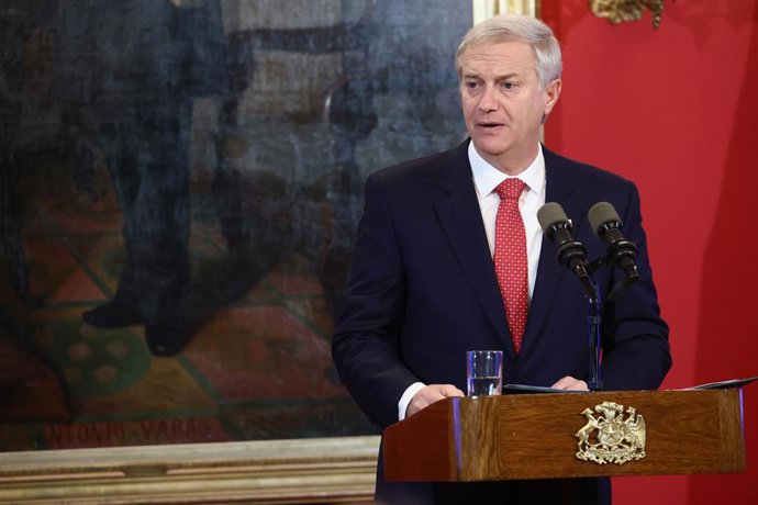Santiago 23 de junio 2026. El Presidente de la Republica, Jose Antonio Kast, presenta proyecto de ley que modifica el Sistema de Admision Escolar. Dragomir Yankovic/Aton Chile