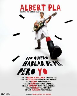 Cartell de la gira d'Albert Pla 