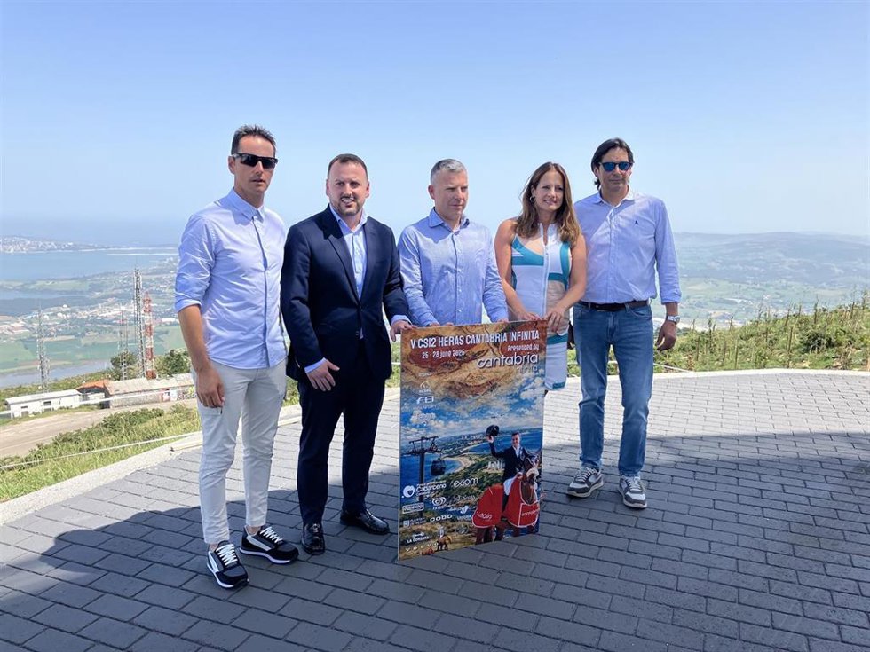 Presentación del Concurso de Salto Internacional Heras Cantabria Infinita.