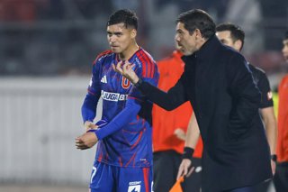 Futbol, Universidad de Chile vs O’Higgins. Fecha 13, Liga de Primera 2026. El entrenador de Universidad de Chile Fernando Gago es fotografiado durante el partido de la Liga de primera contra O’Higgins disputado en el estadio Nacional de Santiago,