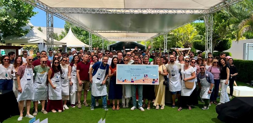 Los empleados de Roche España recaudan 20.000 euros en su 'Marcha Solidaria' para apoyar a Fundación Educo