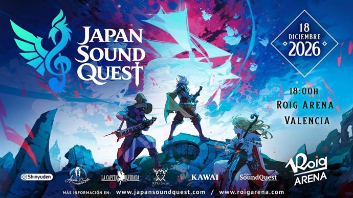 El compositor de los Final Fantasy clásicos actuará en el Roig Arena en un festival de BSO de videojuegos Festival de música de videojuegos liderado por Nobuo Uematsu