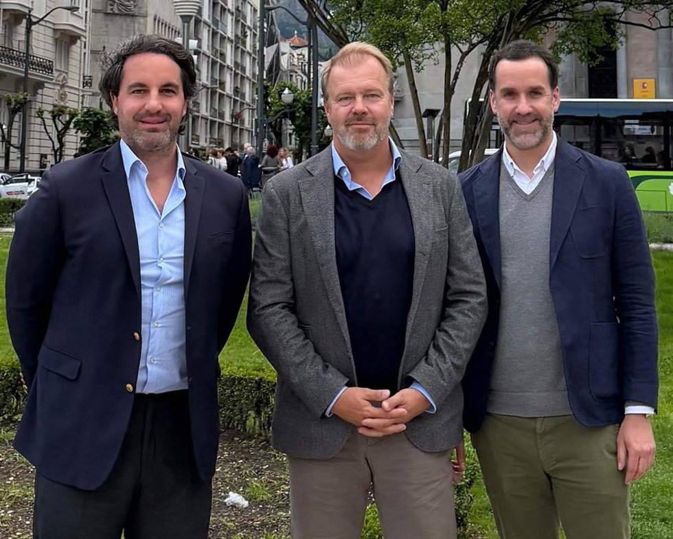 De izquierda a derecha: Luis Benito (West Bay Partners), Erik Esselink (West Bay Partners) y Jacobo Anes (Napa Capital).
