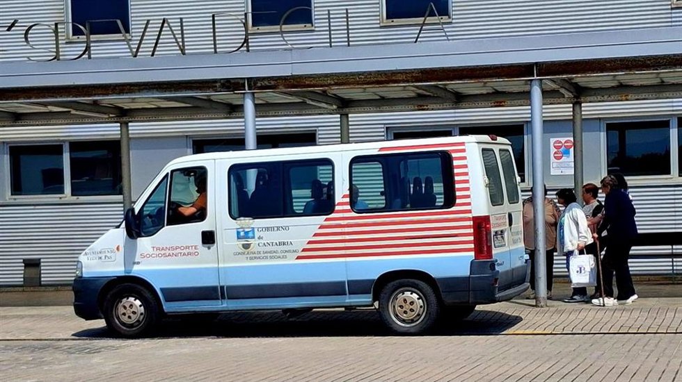 Vehículo de transporte sociosanitario de Vega de Pas
