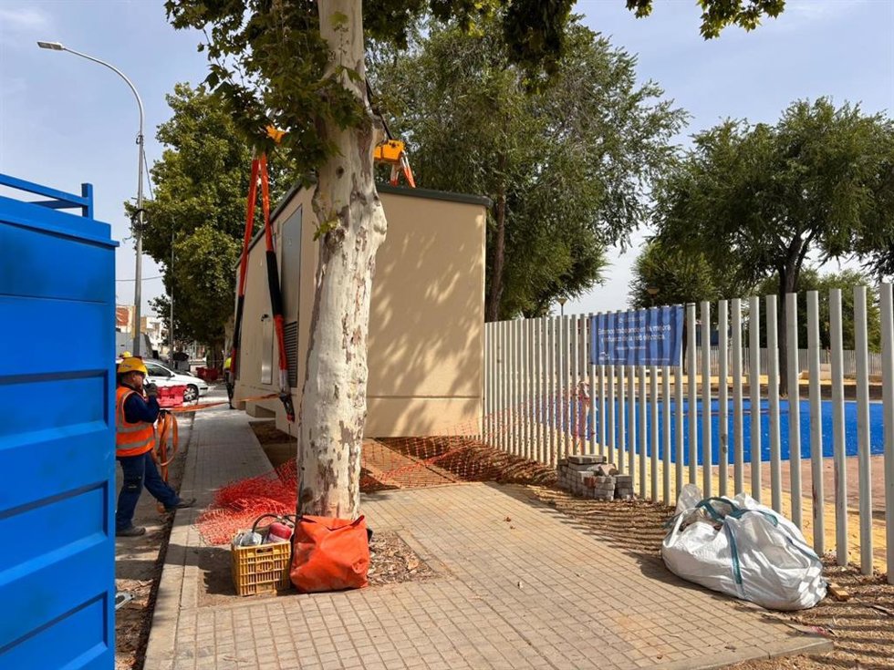 Centro de transformación de Endesa en Sevilla