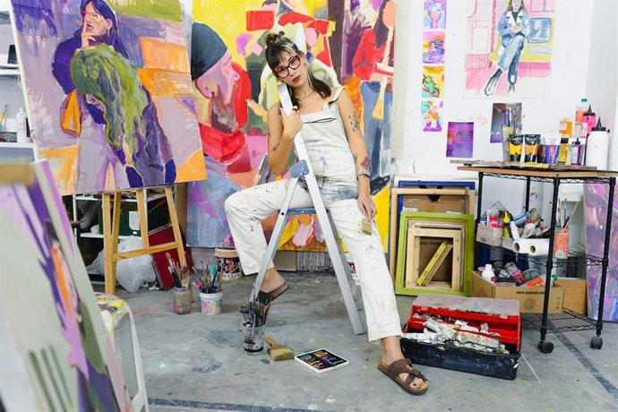 La artista tarraconense Núria Jové