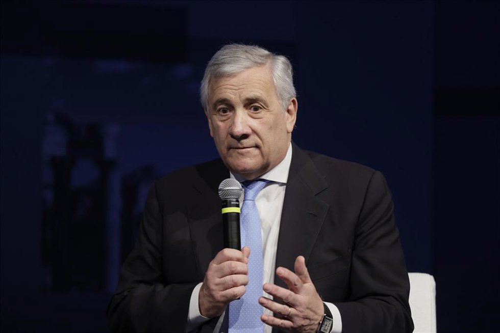 El ministro de Exteriores de Italia, Antonio Tajani