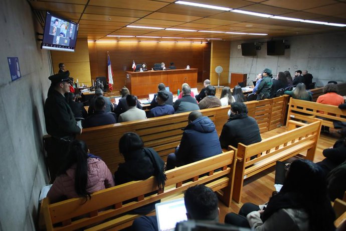 Santiago, 23 de junio 2026.  El Septimo Tribunal de Juicio Oral en lo Penal de Santiago da a conocer el veredicto en el denominado caso de los, Medicos Colombianos.  Jonnathan Oyarzun/Aton Chile