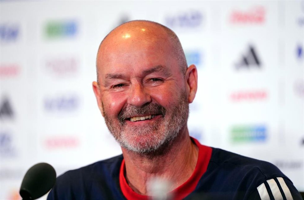 El seleccionador de Escocia Steve Clarke en rueda de prensa en el Mundial 2026