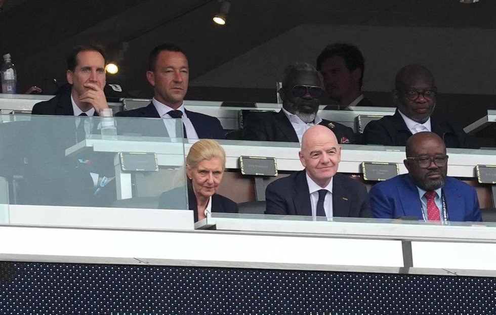 Gianni Infantino presencia el Inglaterra-Ghana del Mundial 2026