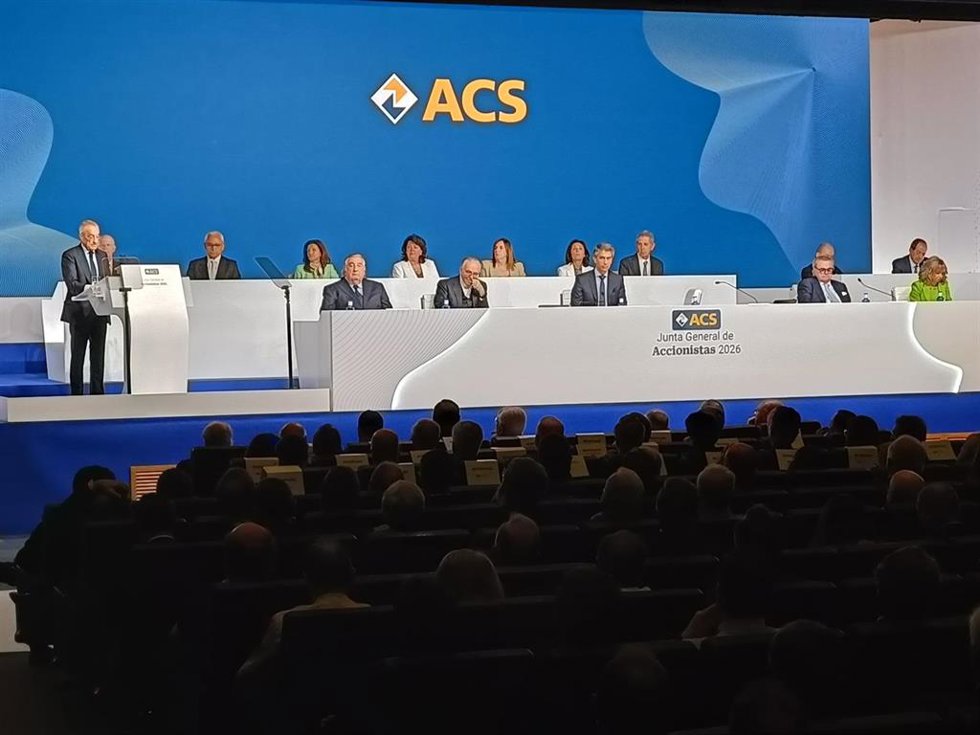 Archivo - Junta general de accionistas de ACS de 2026