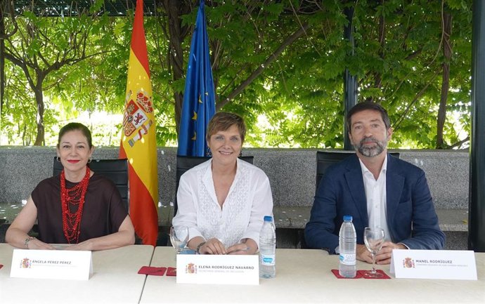 Ángela Pérez, Elena Rodríguez y Manel Rodríguez.