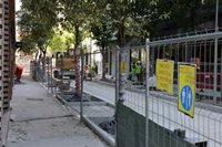 El Paseo de Sarasate se abrirá en San Fermín casi en su totalidad con pavimentación provisional