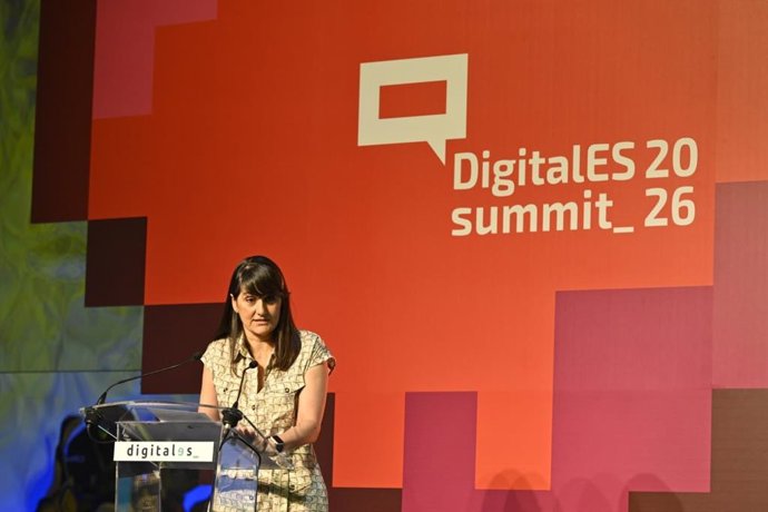 La secretaria de Estado de Digitalización e Inteligencia Artificial, María González Veracruz, en 'DigitalES Summit'