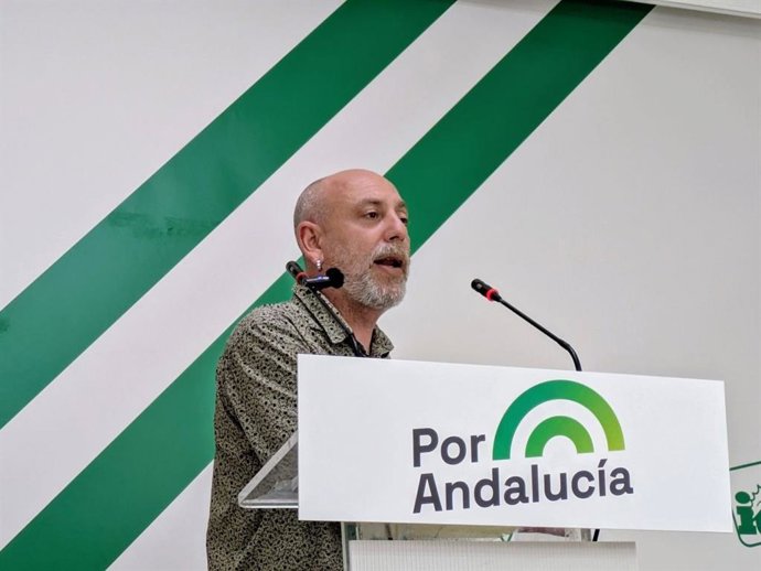 El parlamentario andaluz de Por Andalucía por la provincia de Málaga, Ernesto Alba