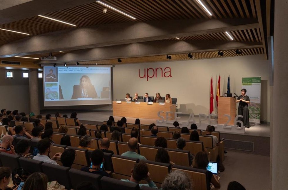 Acto inaugural de la XLIV Reunión Anual de la Sociedad Española de Epidemiología, que se celebra en Pamplona