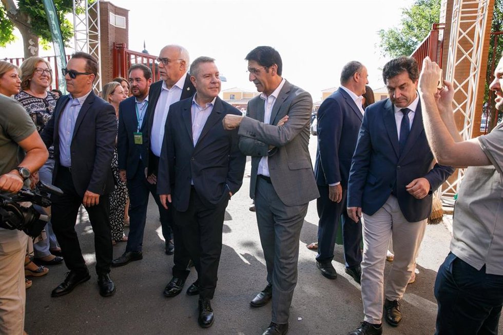 El presidente regional, Emiliano García-Page, inaugura, en Manzanares (Ciudad Real), la 64ª Feria Nacional del Campo (Fercam).