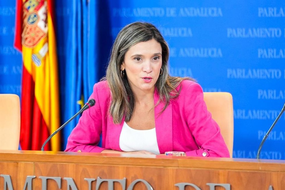 La portavoz adjunta del PSOE-A en el Parlamento andaluz María Márquez.
