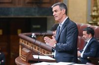 Sánchez tilda de "terraplanismo electoral" la sospecha de Abascal de robo electoral y cree que la usa como "excusa"