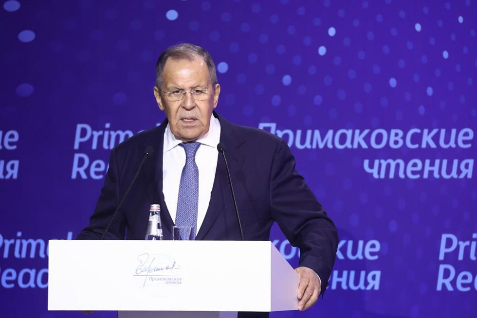 Sergei Lavrov, ministro ruso de Exteriores.