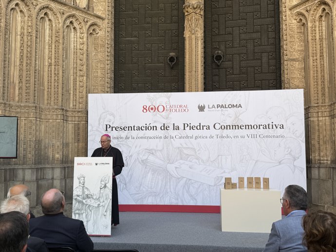 La Catedral de Toledo presenta la réplica de su Primera Piedra.