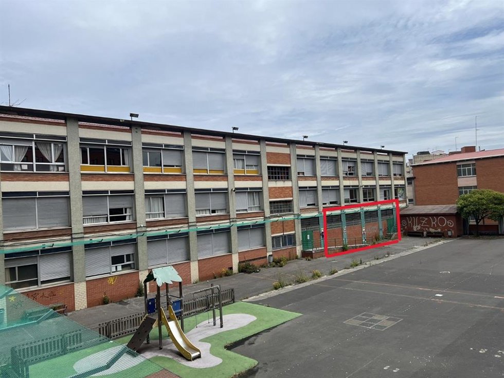 C.P. Rey Pelayo, en Gijón, donde se ubicarán unidades de la Red de Escuelines del Principado de Asturias, para alumnos de cero a tres años.